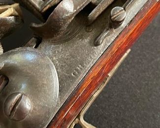 Antique British Naval Flintlock Blunderbuss Rifle 39in Long