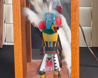 Kachina Eagle Dancer Lamp 23x8x8in