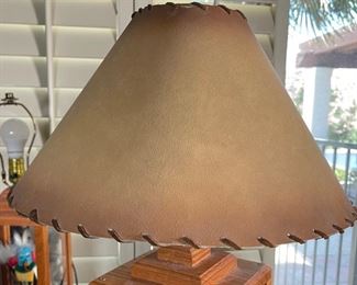 Kachina Wolf Dancer Lamp 27x15.5 diameter