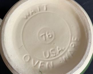 Watt Pottery 76 Goodies Jar Cookie 7in h x 8in diameter