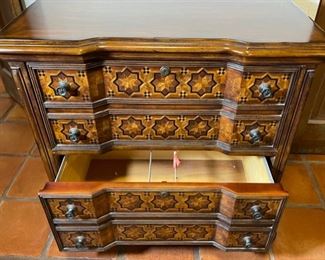 Hooker Furniture Seven Seas 2 Drawer Lateral File Cabinet 33x35x20in HxWxD