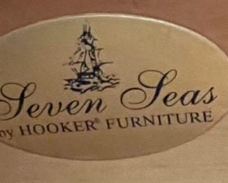 Hooker Furniture Seven Seas Executive Desk 31x73x38in HxWxD