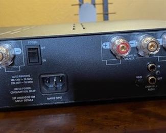 LINN Chakra C5100 Power Amp Amplifier BLACK 3.25x15x14.75in HxWxD