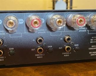 LINN Chakra C5100 Power Amp Amplifier BLACK 3.25x15x14.75in HxWxD