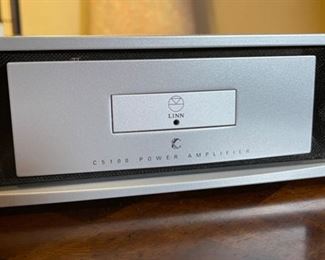LINN Chakra C5100 Power Amp Amplifier SILVER 3.25x15x14.75in HxWxD