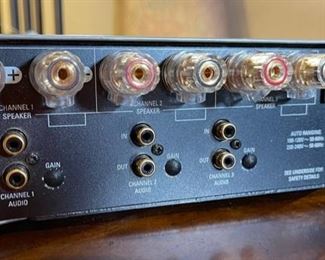 LINN Chakra C5100 Power Amp Amplifier SILVER 3.25x15x14.75in HxWxD