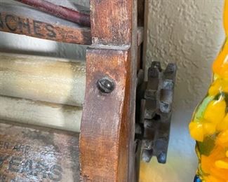 Antique Anchor Brand Crown Jewel Clothing Wringer