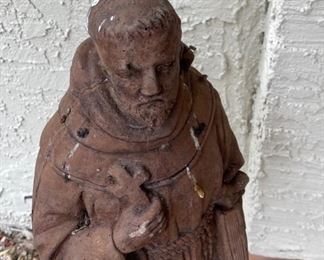 Saint Francis Garden Statue Cast Stone
