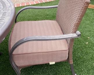 Better Homes and Gardens Patio Table & Chairs 30 inches high by 62 inches diameter