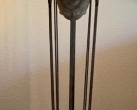 Rustic Ceramic & Iron Floor Lamp 63in H x 21in Diameter