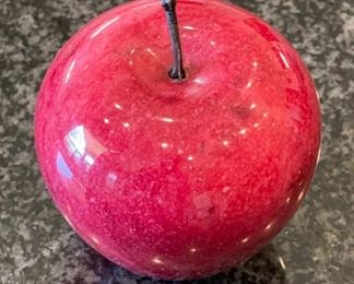 Red Stone Apple 3in H