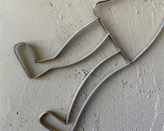 Wrought Iron Kokopelli Wall Decor 35 x 20