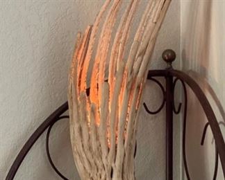 Saguaro Cactus Skeleton Desk Lamp 33x9x6in HxWxD