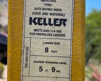 Keller 8ft Fiberglass Ladder 778