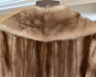 Vintage Leather/Fur Jerome Wolk Coat Jacket