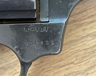 High Standard Sentinel R-101 .22 Cal, 9 Shot Revolver box of 50 rounds included Barrel length 5 in. Total Length 11 in.