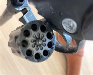 High Standard Sentinel R-101 .22 Cal, 9 Shot Revolver box of 50 rounds included Barrel length 5 in. Total Length 11 in.