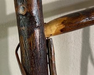 Queen Bed Branch & Twig Headboard 60x63x3in HxWxD