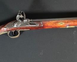 Antique British Naval Flintlock Blunderbuss Rifle 39in Long