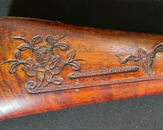 Antique British Naval Flintlock Blunderbuss Rifle 39in Long