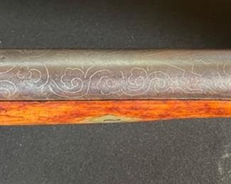 Antique British Naval Flintlock Blunderbuss Rifle 39in Long