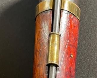 Antique British Naval Flintlock Blunderbuss Rifle 39in Long