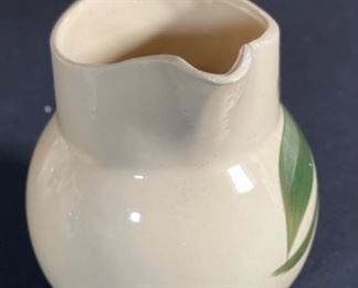 Watt Pottery 15 Pitcher Apple Advertising Coleson Holmquist 5.5x5.75x4.25in HxWxD