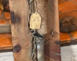 Peace Pipe Tomahawk Ceremonial Native American Pipe: 24in Long