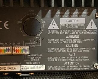 LINN Subwoofer AV 5150 Active Isobarik Bass Speaker 25x19x19in HxWxD