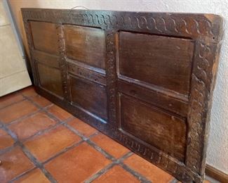 Rustic Architectural Wall Hanging Decor Door 28x65x1in HxWxD