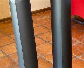 LINN Komponent 110 Speakers PAIR 42in H x 10.5in Diameter at Base