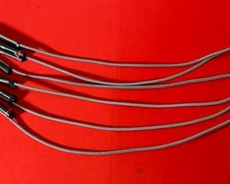 6pc AudioQuest Cheetah RCA Interconnet Cables 3.5 ft 42in Long