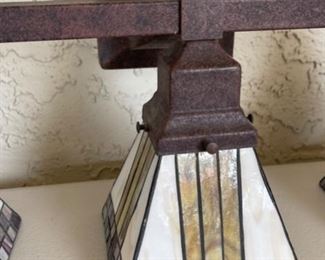 FLW Style Vanity Light