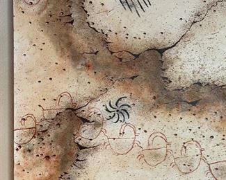 Stephen K McCullough Dance of The Deer Clan Painting Southwest 36x48x2in HxWxD