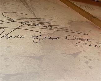 Stephen K McCullough Dance of The Deer Clan Painting Southwest 36x48x2in HxWxD