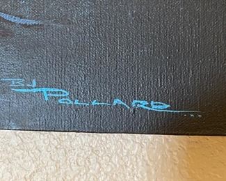 *Original* Canyon Reflections Acrylic Painting BJ Pollard Art 40x30x2in HxWxD