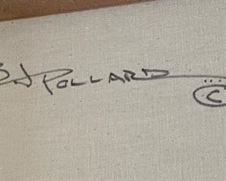 *Original* Canyon Reflections Acrylic Painting BJ Pollard Art 40x30x2in HxWxD