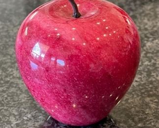 Red Stone Apple 3in H