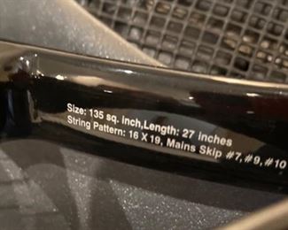 Weed Open-135 Tennis Racquet 27in