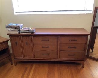 Kent Coffey MCM "The Wharton" Dresser" in walnut