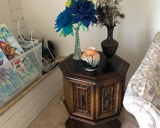 Octagonal End Table