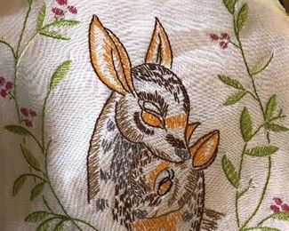 Vintage Embroidery Linens