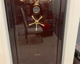 Lincoln Gun Liberty Safe. Original cost $4500.00. Paperwork included.