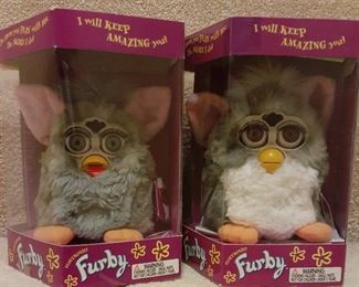 Vintage Furby, new in box!!! Hurry,last sale we sold three in the first day