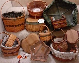 Longaberger baskets, early 1990-early 2000's