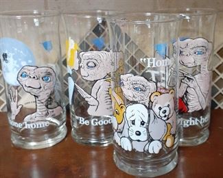 E.T. collectible tumblers 