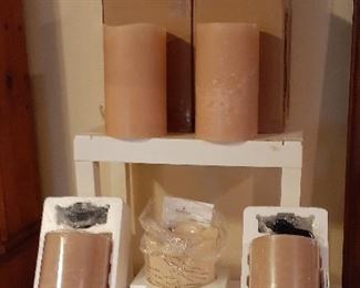 These are AWESOME! AquaFlame fountain flameless candles (several are brand new)