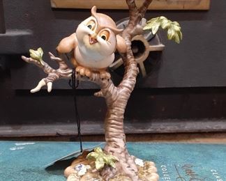 Owl sculpture, from Disney's Bambi