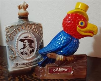 Vintage liquor decanters