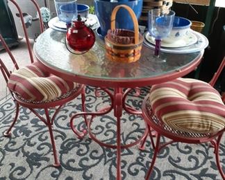 Vintage bistro set